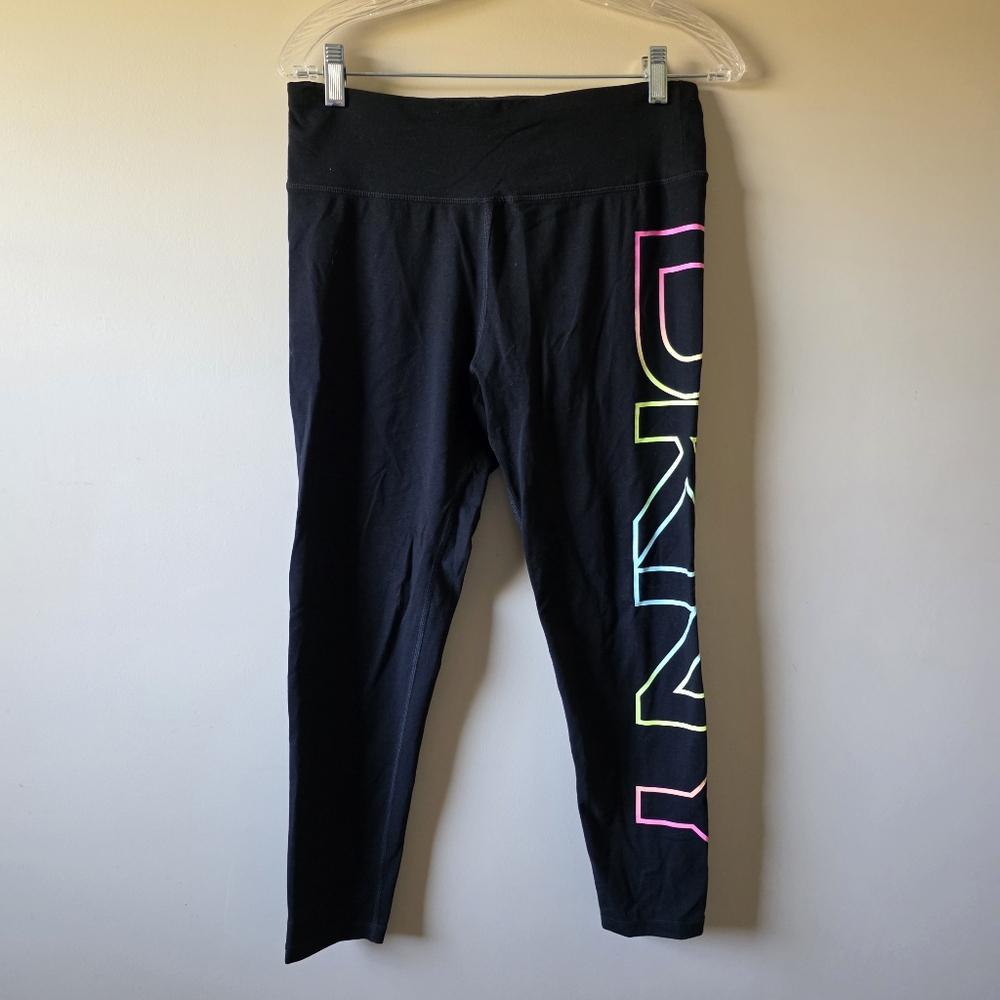 DKNY Black Capri Pants L